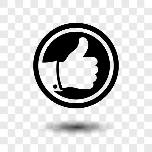 LIKE thumb up icon — Stock Vector