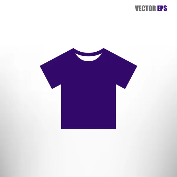 Tshirt Flat ikonen — Stock vektor