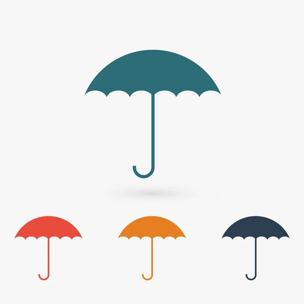 Umbrella icon illustration — Stock Vector