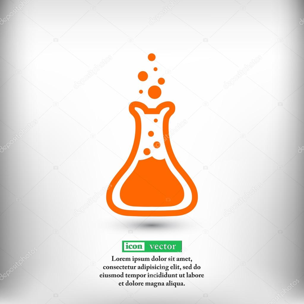 Laboratory glass  icon