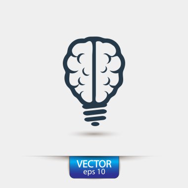 Ampul beyin simgesi