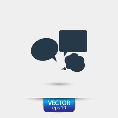 konuşma balonları simgesi