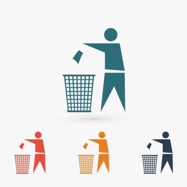 geri dönüşüm işareti simgesi etiket