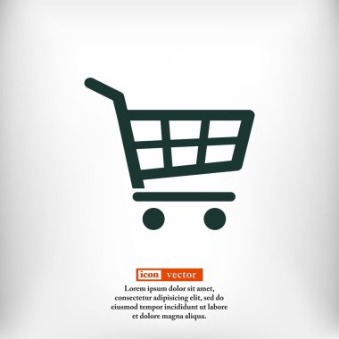 Alışveriş arabası simgesi