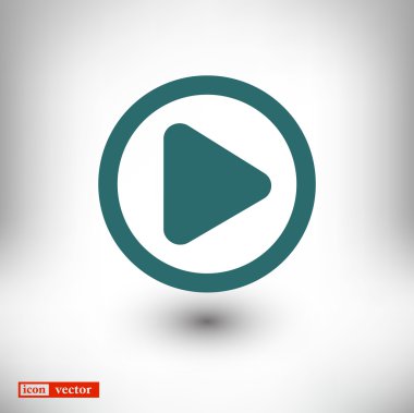 düğme web simgesi oynamak