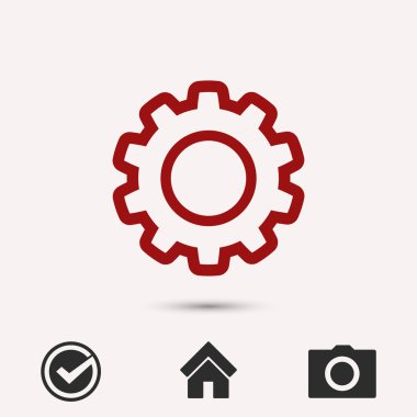 Dişli simgesi tasarım