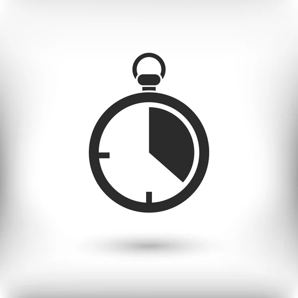 Stopwatch icon design — Stock Vector