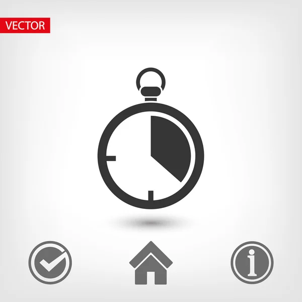 Stopwatch pictogram ontwerp — Stockvector