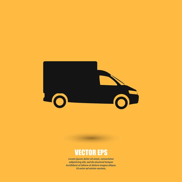 Truck icon  illustration — Stock Vector
