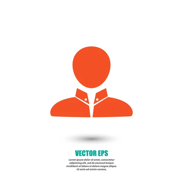 Icono del hombre de negocios — Vector de stock