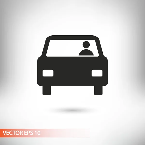 Diseño de icono de coche — Vector de stock