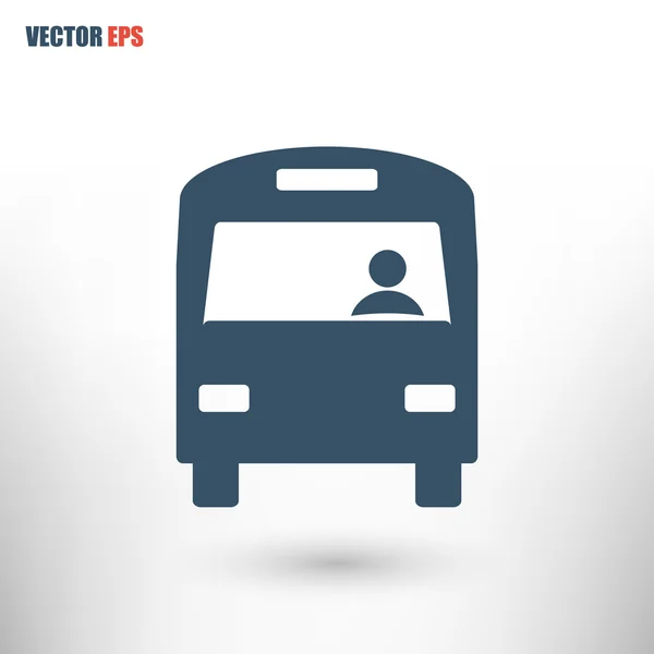 Design pictograme autobuz — Vector de stoc