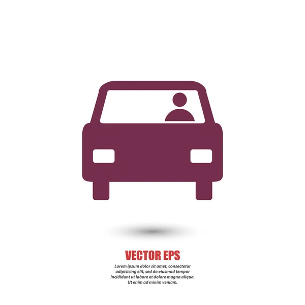 Diseño de icono de coche — Vector de stock