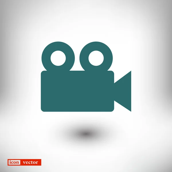 Video camera icon — Stock Vector