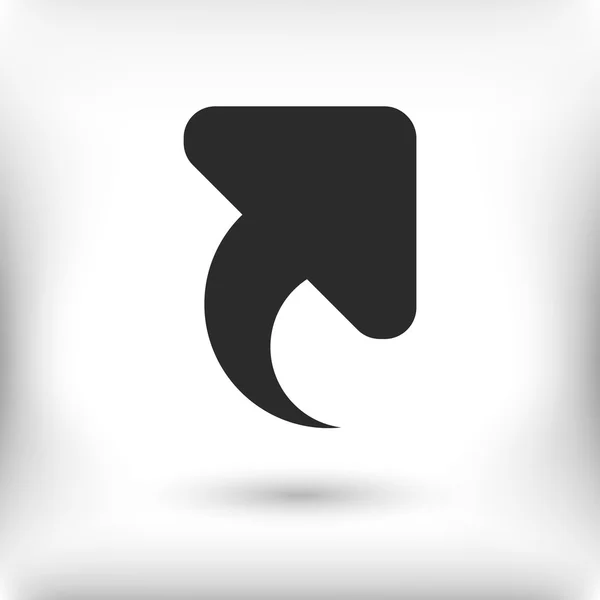Nahoru ikonu šipky — Stockový vektor