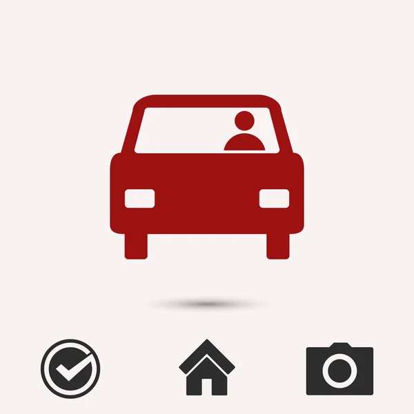 Auto pictogram ontwerp — Stockvector