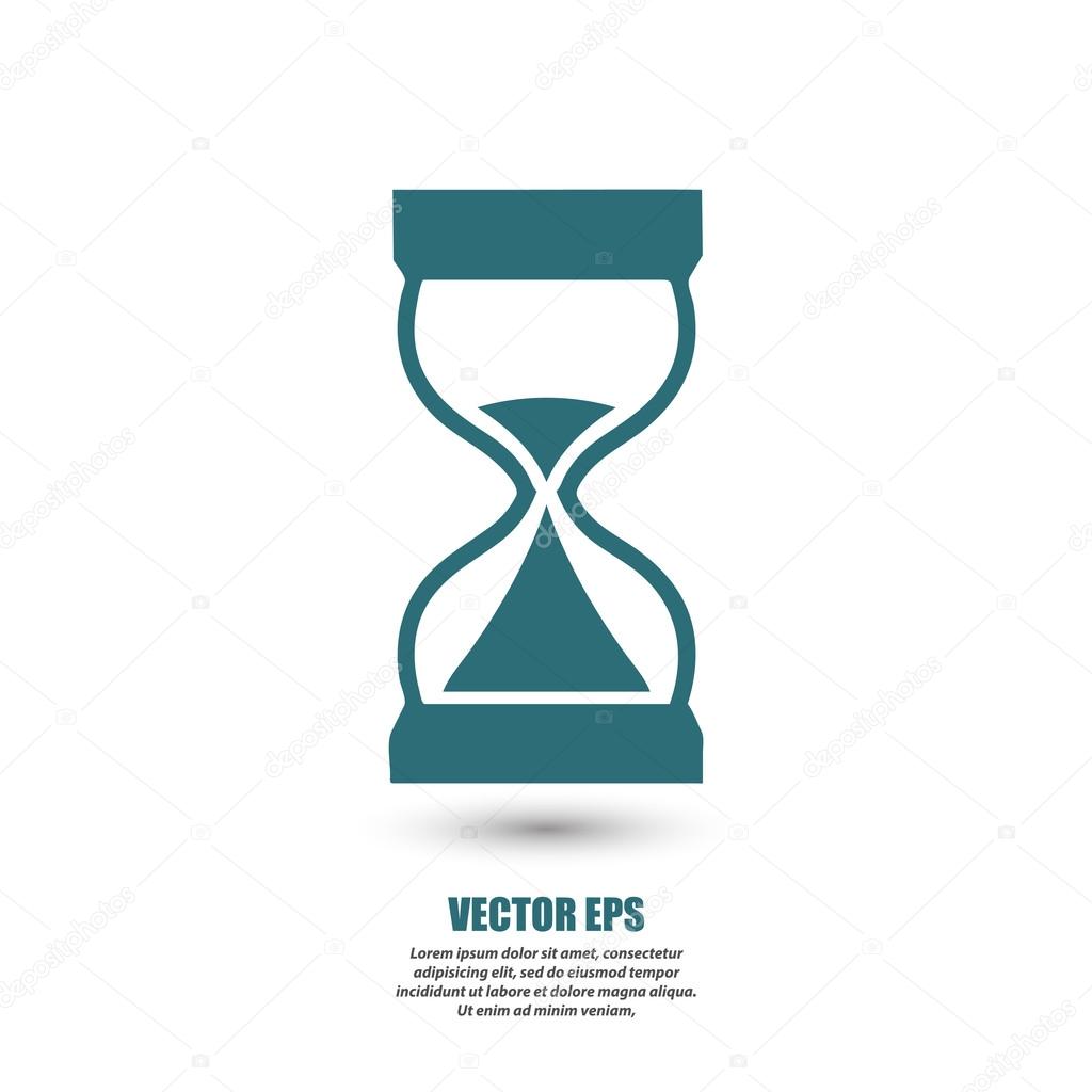 Hourglass icon design