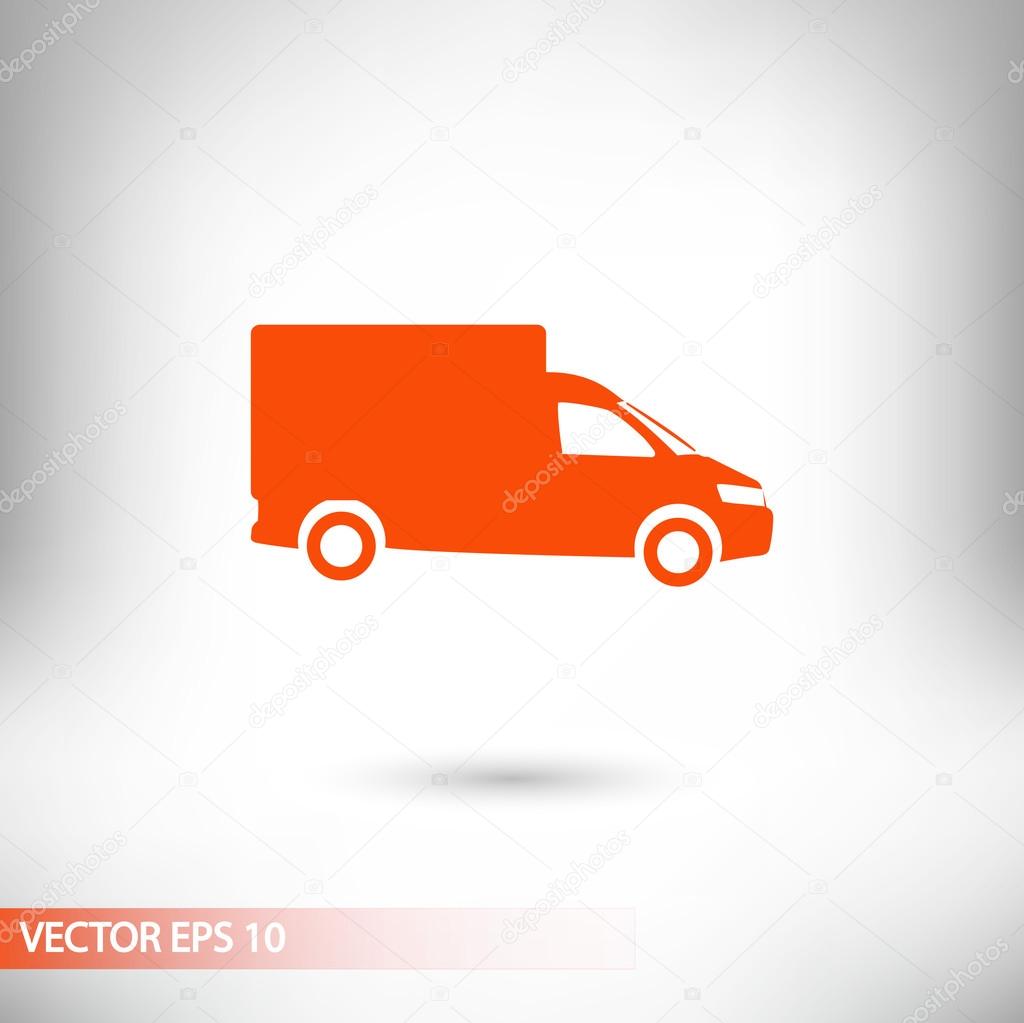 Truck icon  illustration