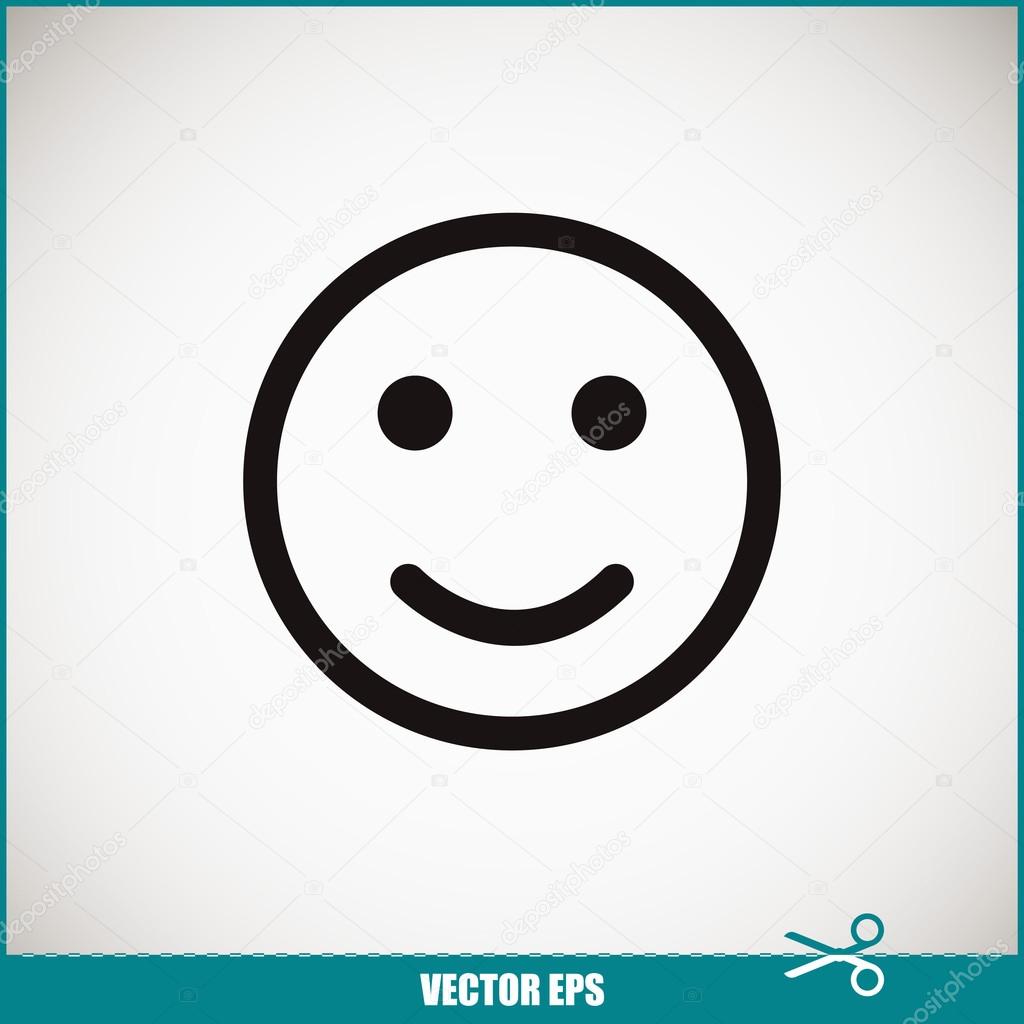 Smile Icon illustration.