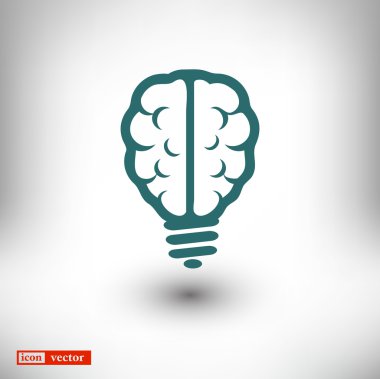 Ampul beyin simgesi