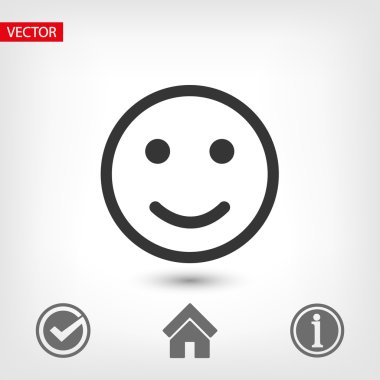 Gülümseme simge tasarlamak.