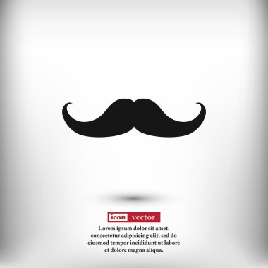 Bıyık simge tasarlamak.