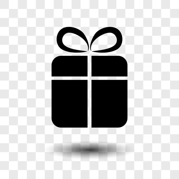 Icono de caja de regalo — Vector de stock