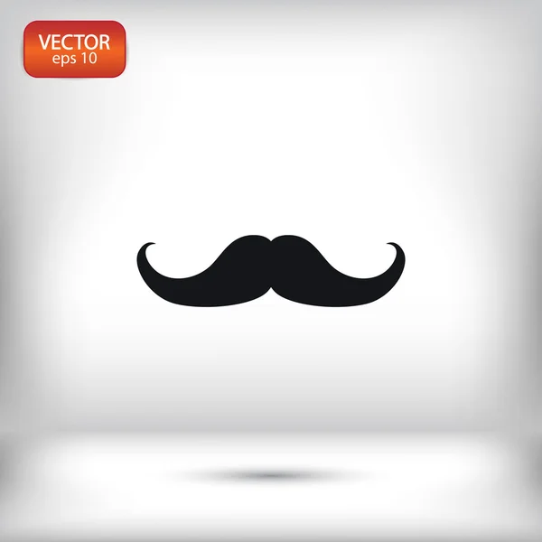 Mustache icon illustration. — Stock Vector