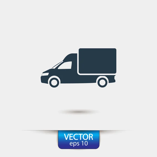 Lastbil ikon illustration — Stock vektor