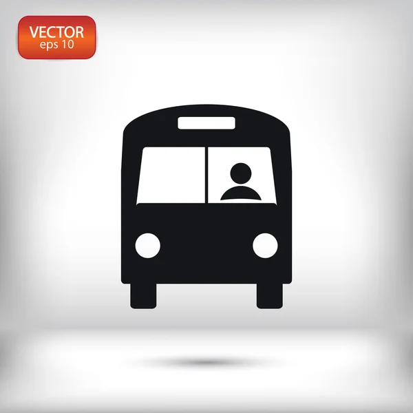 Bus pictogram ontwerp — Stockvector