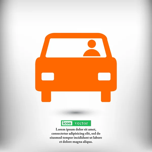 Auto pictogram ontwerp — Stockvector