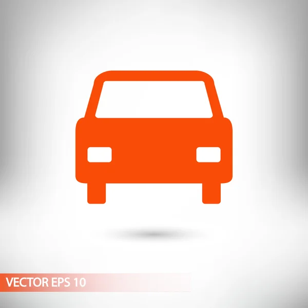 Autó ikon tervezés — Stock Vector