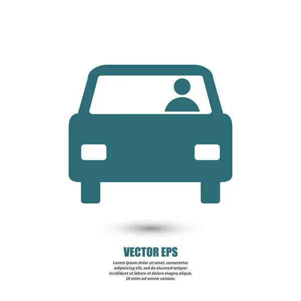 Diseño de icono de coche — Vector de stock