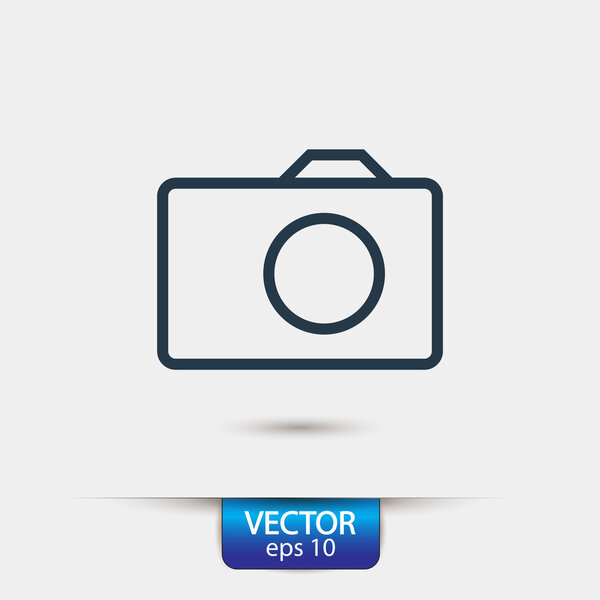 Плоская икона камеры