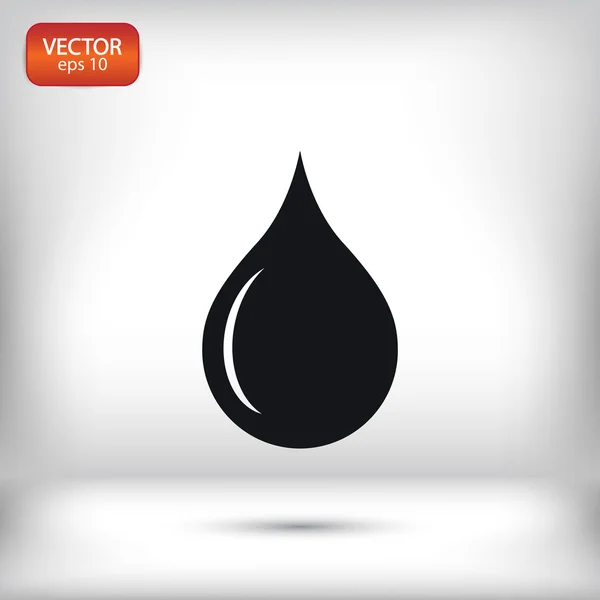 Drop icon illustration. — Stock Vector