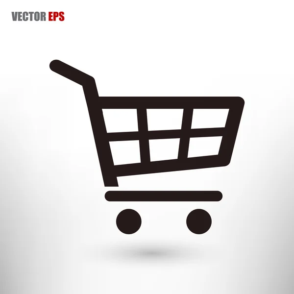 Icono del carrito de compras — Vector de stock