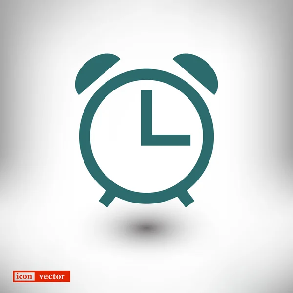 Icono del reloj despertador — Vector de stock