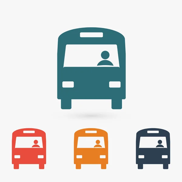 Design de ícone de ônibus —  Vetores de Stock