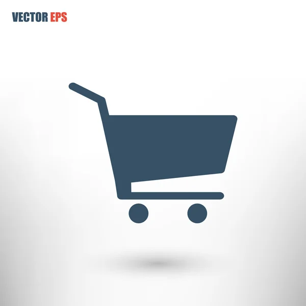 Ícone do carrinho de compras — Vetor de Stock