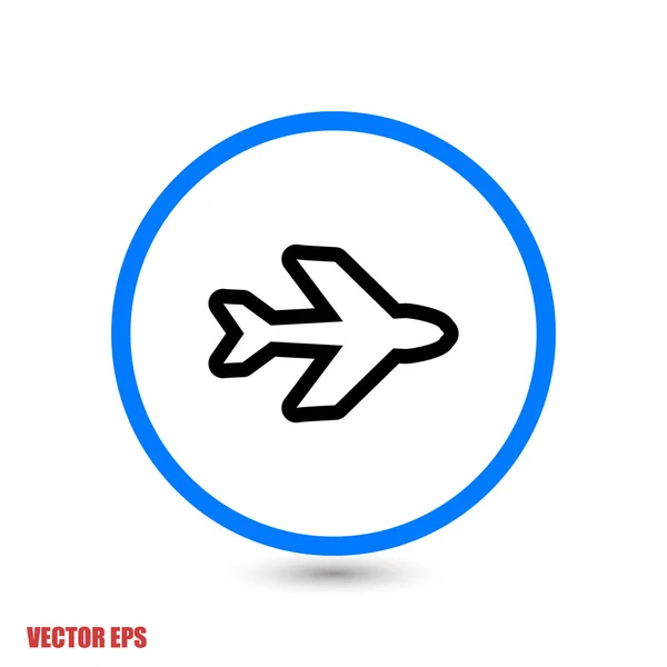 Дизайн символов самолета — стоковый вектор