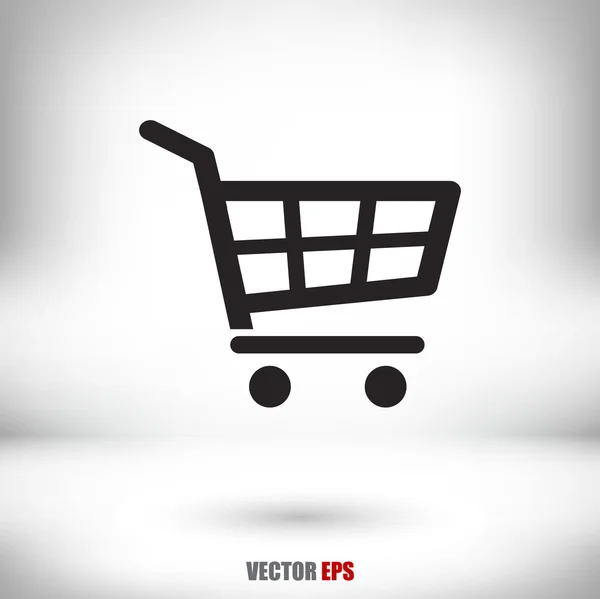 Icono del carrito de compras — Vector de stock