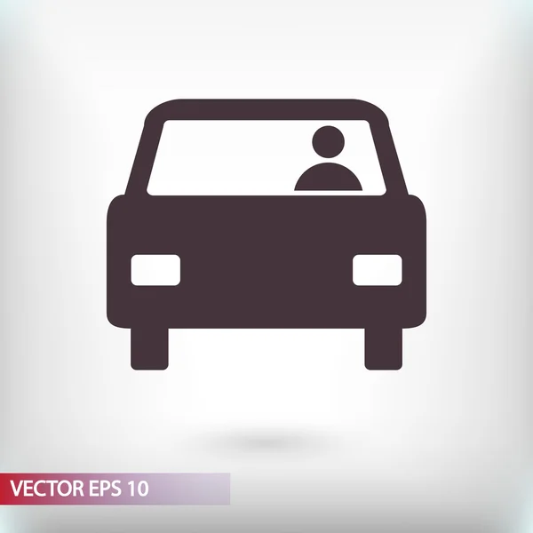 Diseño de icono de coche — Vector de stock