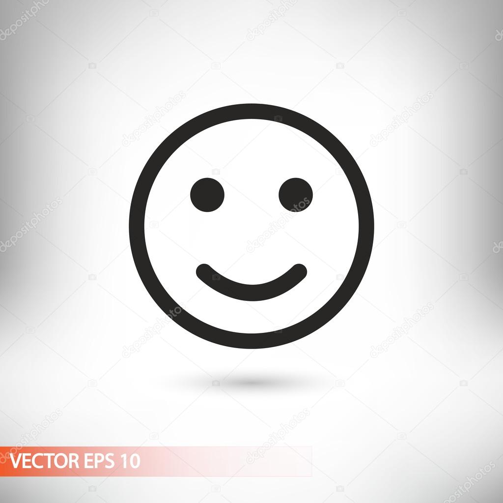 Smile Icon illustration.