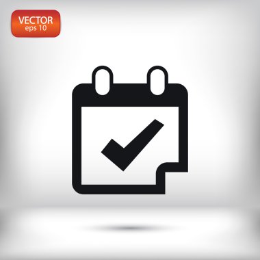 Takvim simge tasarlamak.