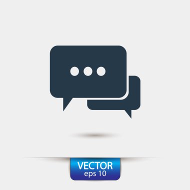 konuşma balonları simgesi