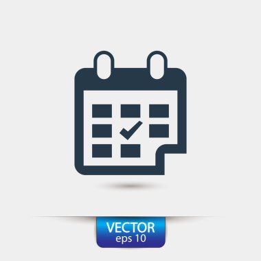 Takvim simge tasarlamak.