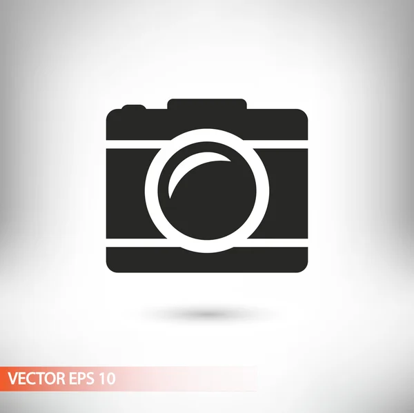 Ilustração ícone da câmera — Vetor de Stock
