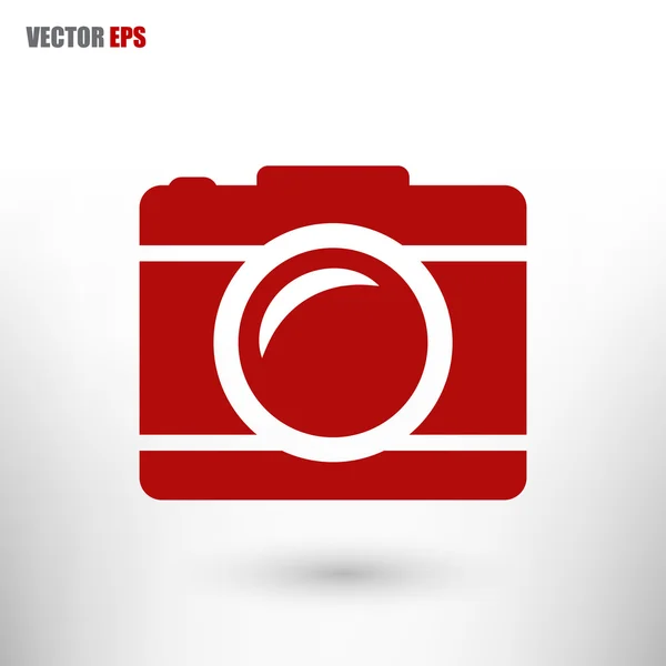 Camera pictogram illustratie — Stockvector