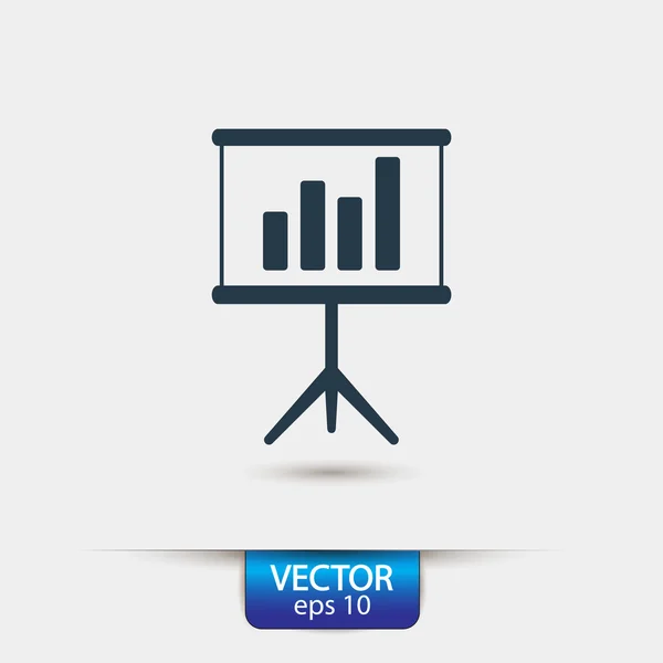 Icono del tablero Ilustración . — Vector de stock