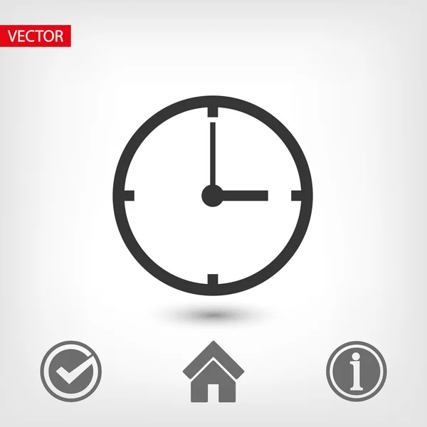 Time icon illustration — Stock Vector